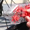 Fahrradkettenreiniger, klar, sichtbar, eingeweicht, MTB, Mountain Road Bike, Kettenwäscher, Schmieröl, Reinigungswerkzeug, Fahrradzubehör