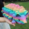 3D Printed Hedgehog Figurine Movable Joints Simulated Hedgehog Stress Relief Fidget Toy Home Office Desktop Decoration Ornament