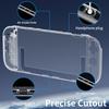 Bracket Hollow Protective Shell for Switch 2 Case,with Screen Protector and Thumb Grip-Shock Absorption and AntiScratch Dockable