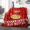 Coperta Arsenal Morbida e Accogliente Perfetta per Sedia da Ufficio Divano Spiaggia per Tutte le Stagioni Design Allegro Regali per Famiglia o Amici