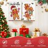 Christmas Kitchen Towel Nordic Style Snowman Print Dish Multipurpose Cotton Tea Home Holiday Decor