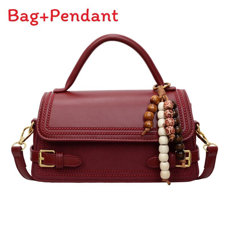 Crossbody Bag For Women Pu Leather Small Square Handbag With Magnetic Closure For Daily Use
