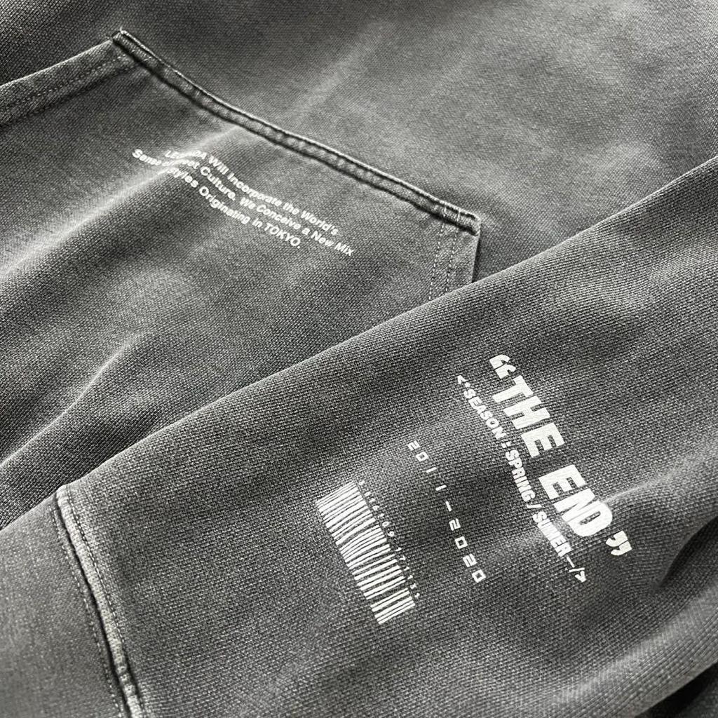 [USED] LEGENDA Oversized Washed Hoodie (Worn by BTS Jungkook) Size S