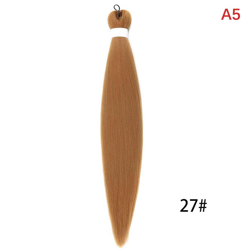 

Джамбо Плетение Предварительно Растянутые 24 Дюйма Наращивание Волос Разноцветные Не Чешутся Волокно для Водной Укладки Синтетические Волосы для Плетения для Женщин