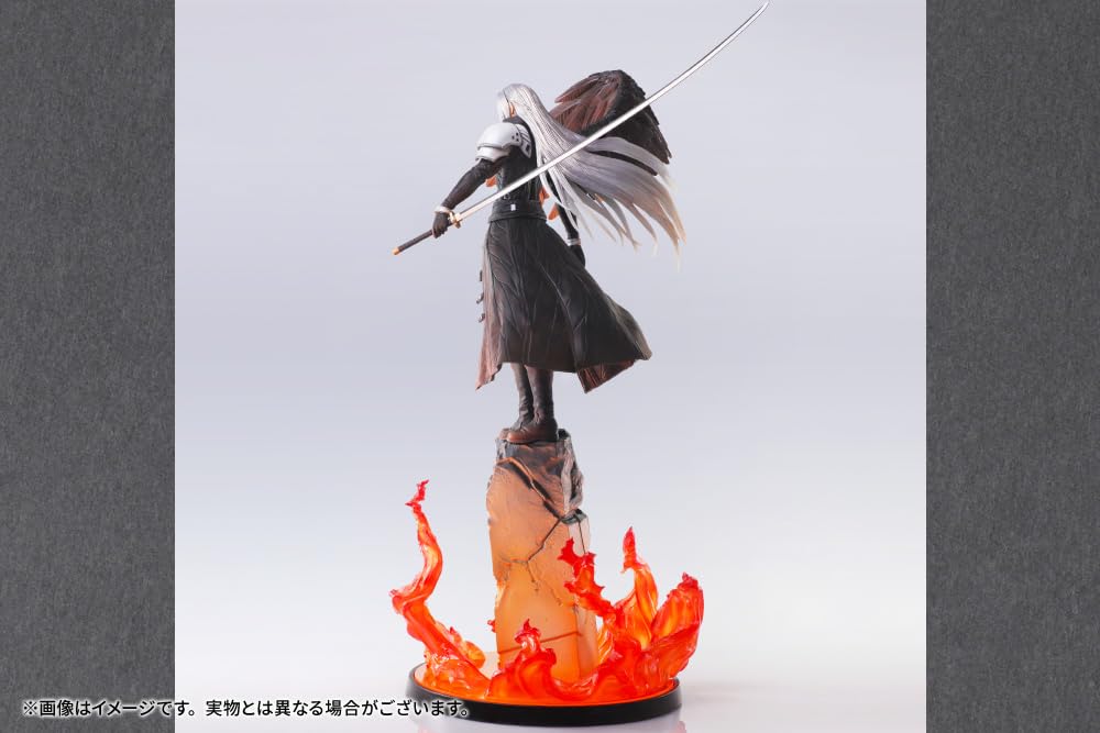 Final Fantasy VII Rebirth Static Arts Sephiroth Figur Vorbemalt