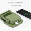 Solar-Powered Camping Lantern with Magnetic Base and Power Bank