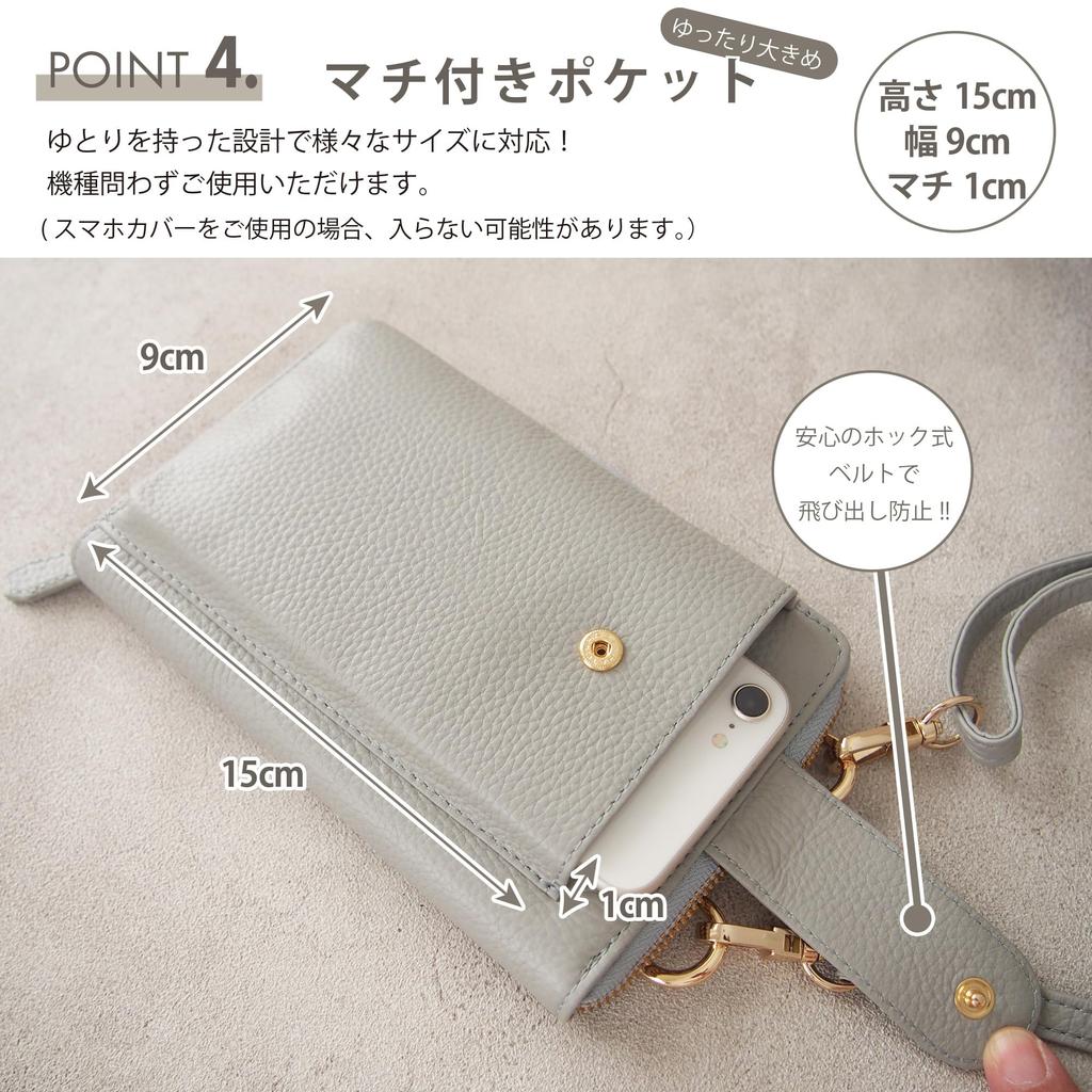 Arnold Palmer Men's Bifold Wallet, Tochigi Leather, with Coin Purse, 4AP3691 (Gray)