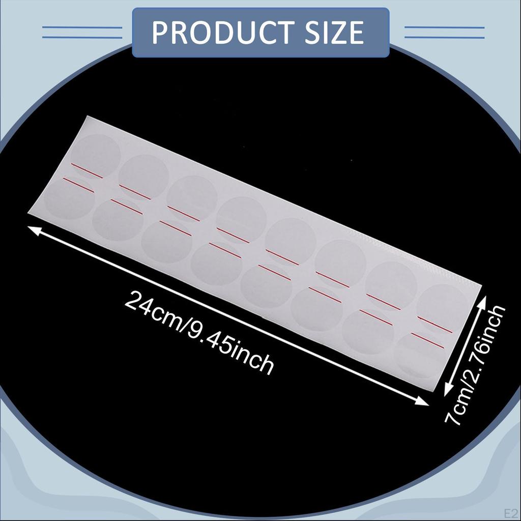 10 Pieces of Protective Film for Watch Backs, -thin, Transparent PE Stickers Maintenance
