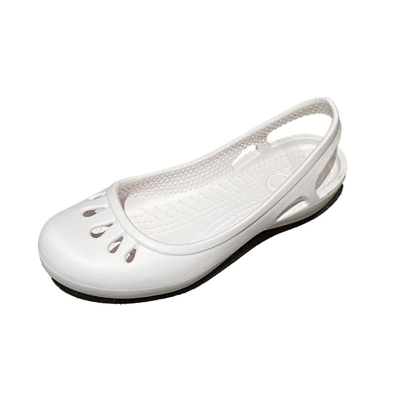 Damen Sommer Rutschfeste Clog-Sandalen: Klassische Melindi Strand- & Gartenschuhe, Übergröße