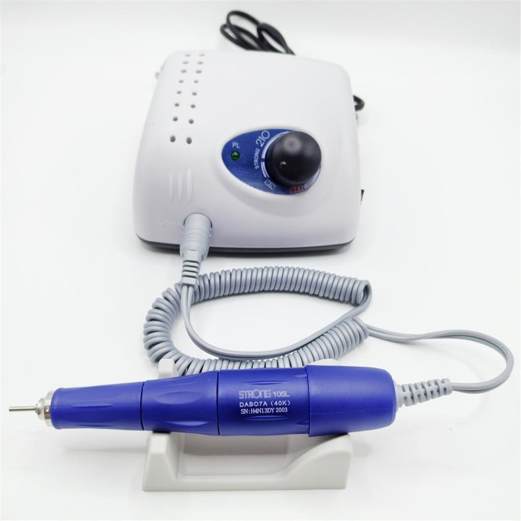 Professional Nail Machine 65W STRONG 210 Micro Host   New Version 40000RPM Strong 105L Electric Nail Drill Polishing Machine