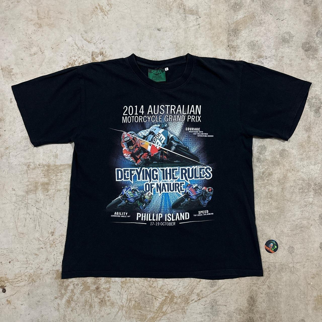 Australian 2014 Motorcycle Grand Prix Size S Unisex T-Shirt S