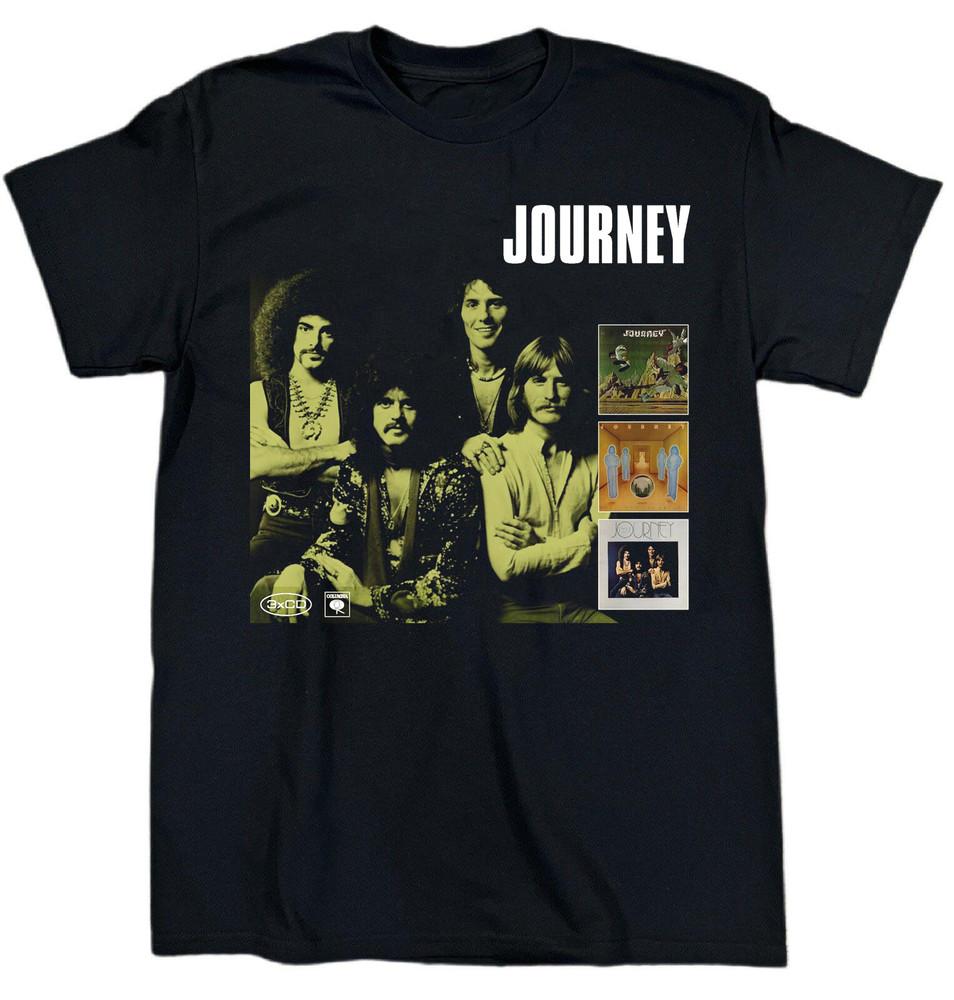 NEW Journey Band Album Heavy Cotton Black T Shirt S-5XL TT618 Unisex T-Shirt XXL