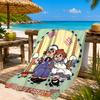 Raggedy Ann And Andy Adventure Beach Towel, Quick-drying, Easy to Care for, Suitable for Both Fitness and Beach Vacations,Sports Essential