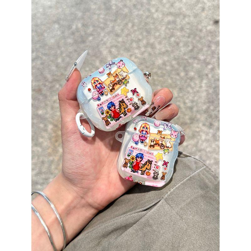 Protective Case Pro2 Earphone Case Second and Third Generation Noise Reduction Version Third Generation Fourth Generation Korean Cute Fun Shell