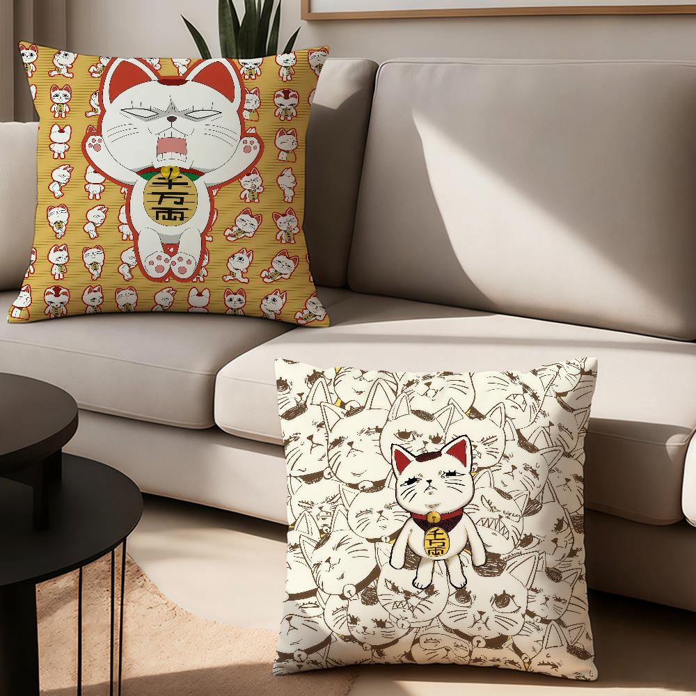 Anime D-DanD-dadan Turbo Granny Pillow Case Office Cushions Suitable For Sofa Car Bedroom Decorative Cushion Cover