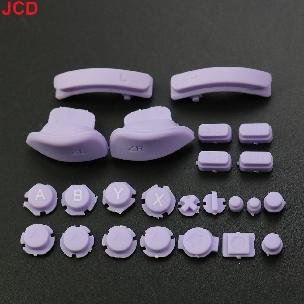 JCD 1Set Replacement ABXY Direction Keys SR SL L R ZR ZL Trigger Full Set Buttons For Switch NS NX Joy-Con