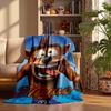 Crash Bandicoot  Custom Flannel Blankets Soft Warm Cozy Throws for Home Decor Holiday Gifts