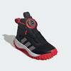 adidas Fortatrail Mid Top Casual Shoes Black Gray Red Kids'