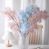 38" Floare de Liliac Artificială Delphinium Fals cu Tije Lungi Ramură de Mătase Artificială Liliac cu Atingere Reală Aranjament Floral pentru Vază Înaltă Masă