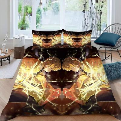 Anime Boy Three-Piece Quilt Cover 3D Digital Printing Bedding Set Bed Cover