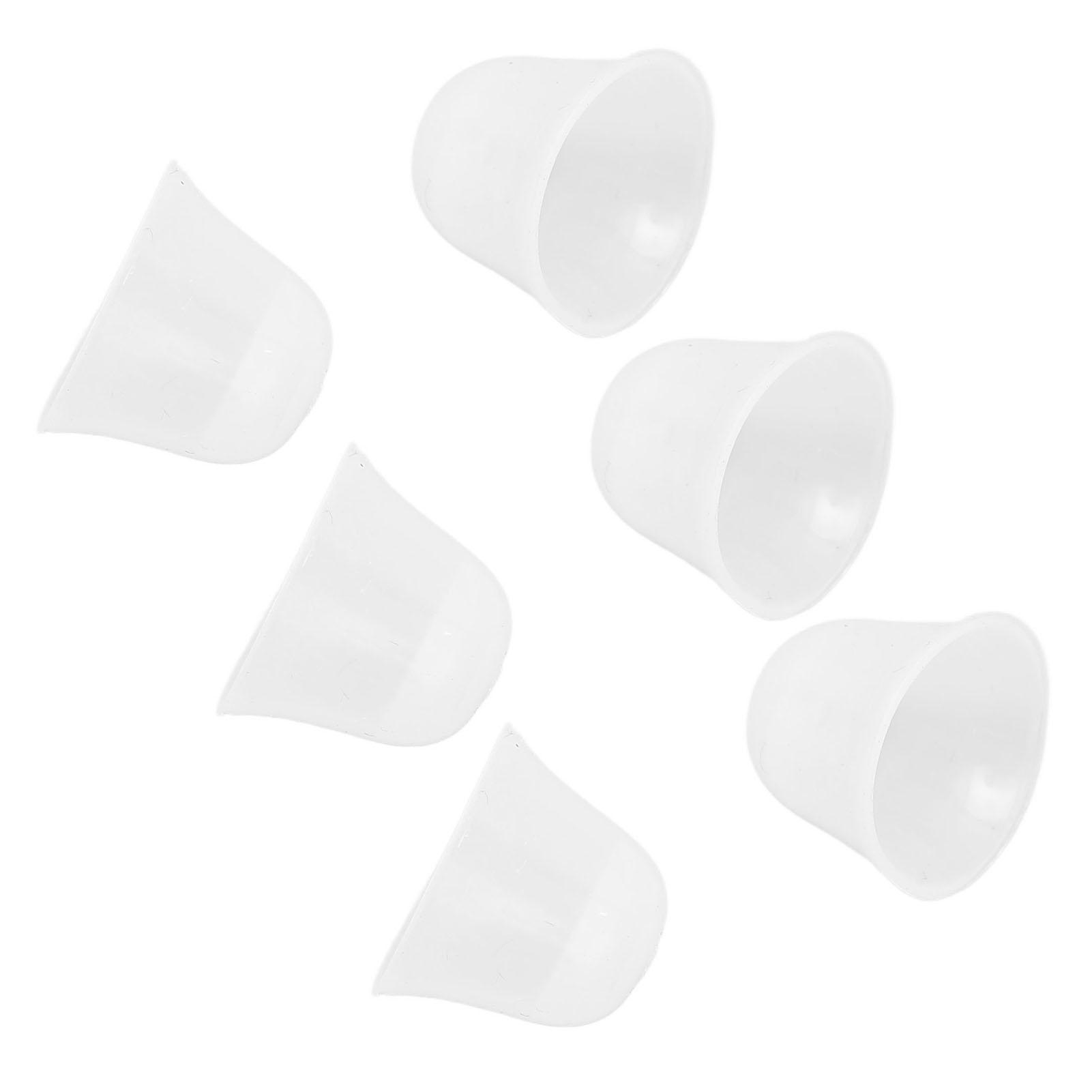 

6 шт. Универсальные мягкие удобные силиконовые вкладыши для слуховых аппаратов, сменные вкладыши для слуховых аппаратов Large