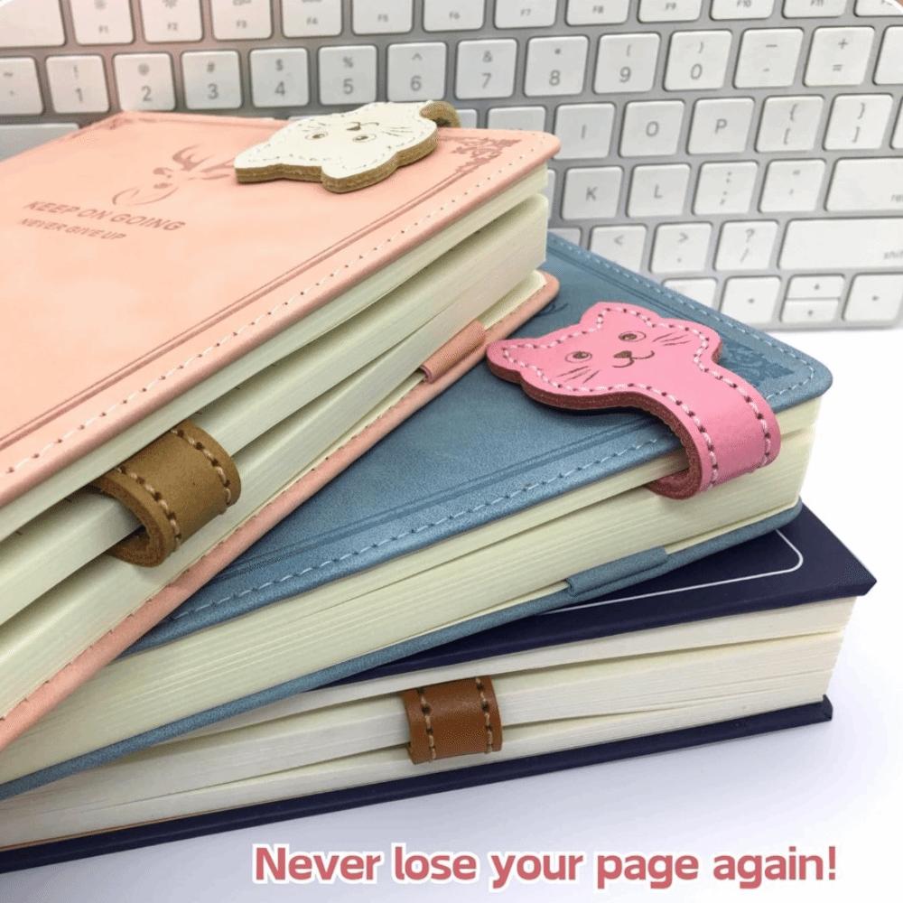 3 pcs Dog Claw Magnetic Bookmark Handmade Page Divider Cute Paper Clip Gift