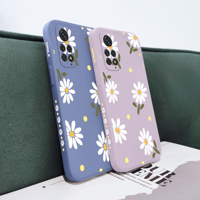 Elegant Daisy Phone Case For Xiaomi Redmi Note 15 Pro Plus 4G 5G Silicone Cover
