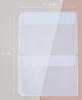 A5A6  5Pcs Binder Zipper Folders For 6-Ring Notebook Binder Transparent Loose Leaf Document Filing Bags