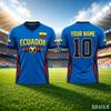 T-shirt Maillot de Sport Rétro Style Porto Rico Rouge et Bleu pour Femme Été Manches Courtes Coupe Ample Sportif Élégant Y2K Streetwear Tee