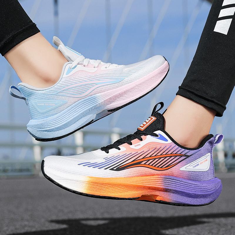 New Fashion Men Women Running Shoes with Breathable Mesh Sneakers Ultra Light Comfort Tennis Shoes Non-slip Gym Training Shoes