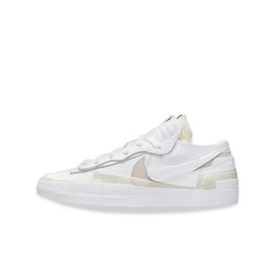 Blazer Low Sacai White Patent Leather