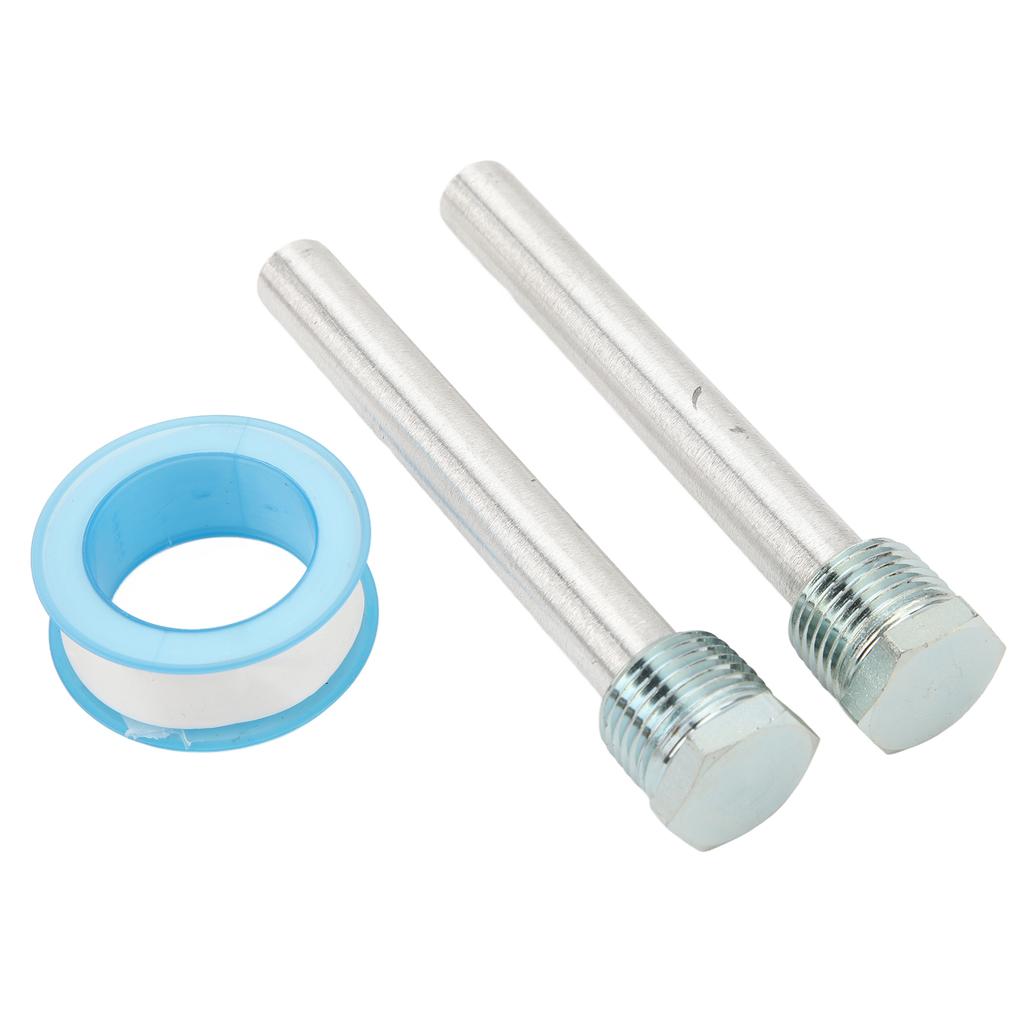 2 szt. Anoda Magnezowa Wytrzymała Niezawodna Gwint NPT 1 2 cala Niebieska Cynkowa Czapka Anoda Magnezowa do Podgrzewaczy Wody RV