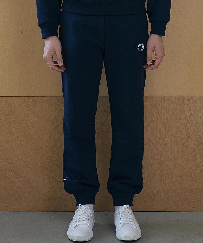 Lipeulleikeonteineo Rc Round Logo Jogger Pants (Navy)