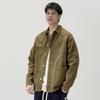 Spring Versatile Denim Jacket American Trend Retro Casual Label Shoulder Sleeve Jacket Men'S Long Sleeve Top Men'S