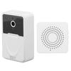 Wireless Doorbell Camera ABS 1000mah WiFi Smart Video Voice Monitoring Remote Control Doorbell with