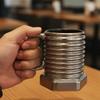 Funny Screw Ceramic Mug Retro Electroplated Mug Drinkware Drinking Cup  Boyfriends