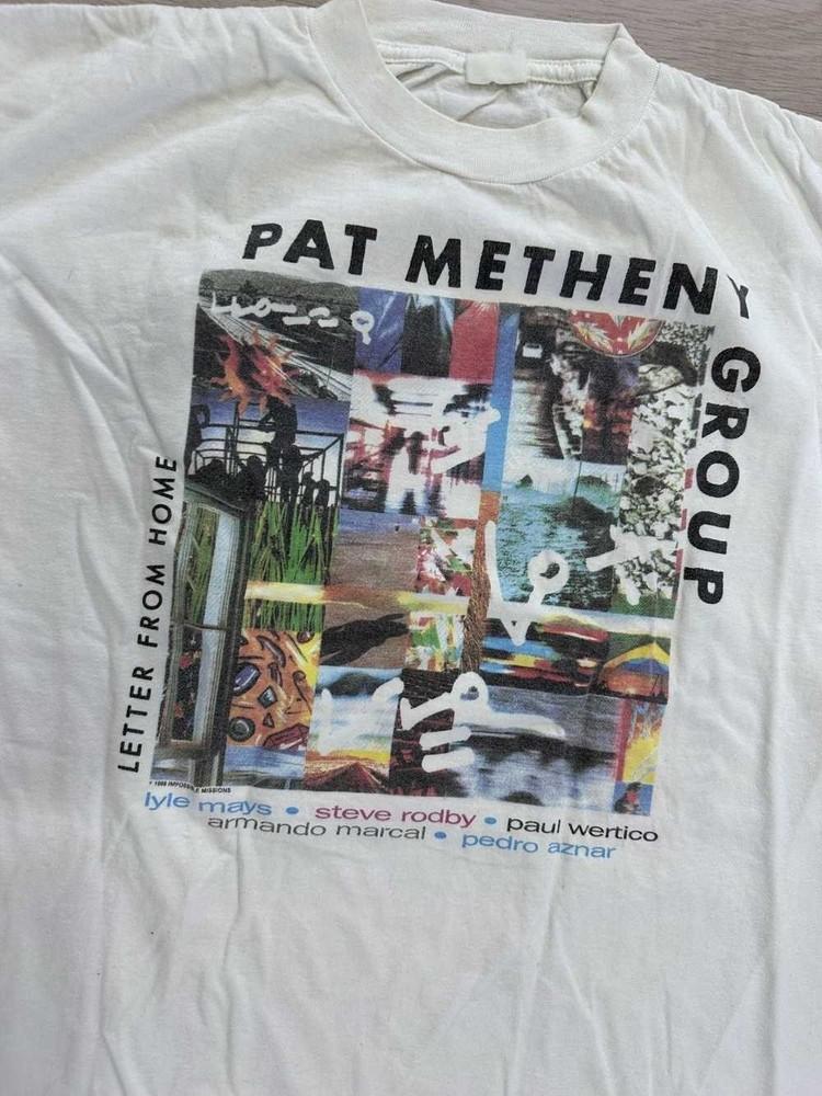 Новая футболка Pat Metheny 1989 Подарок фанатам Унисекс Все размеры DO86 Унисекс Футболка XXL