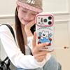 Милый мультяшный силиконовый чехол для телефона IPhone 17 Pro Max 16 15 14 13 Полное покрытие Ударопрочный чехол