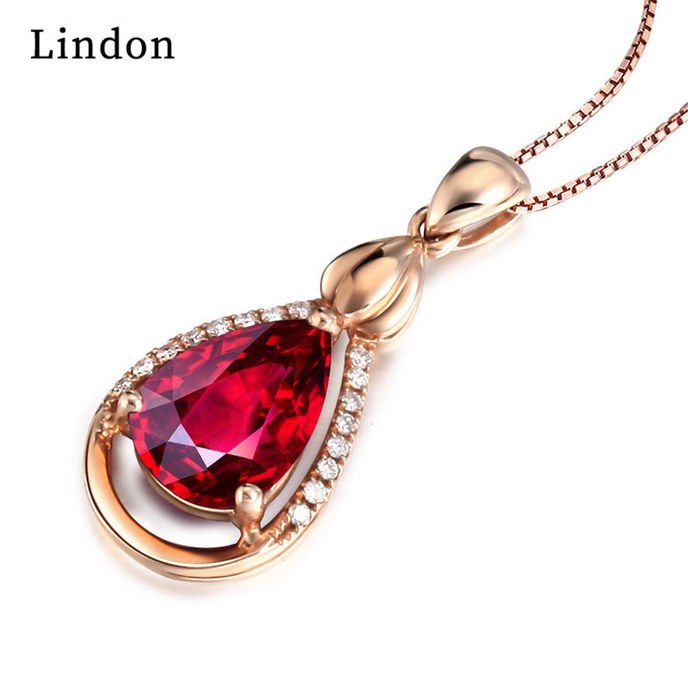 Dámský náhrdelník Lindon Přívěsek z měděné slitiny Zirkon Módní dárek