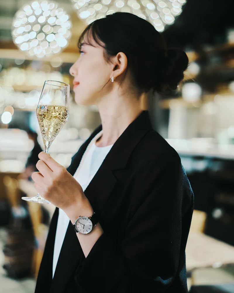 Watch PERRY White Dial Black Leather Strap 14503115 [Coach][Authentic Import] Women's