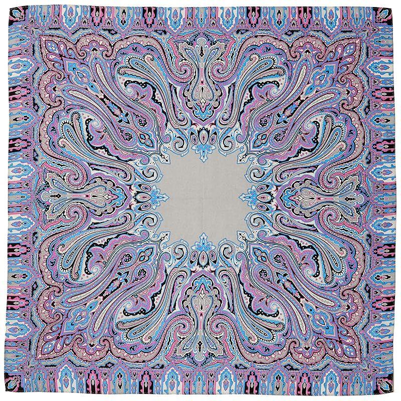Used [New] [Samir Nasri] Scarf Mini Paisley Scarf Ladies 2252221505 Blue (370)