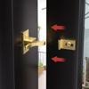 Bird Shaped Buckle Door Window Hooks Gate Brass Copper Spring Latch Lock Cabinet Elbow Buckle Low Noise Home Hardware