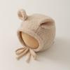 Baby Winter Hat Cartoon Ears Newborn Infant Lamb Fleece Ear Protection Bonnet Beanie Outdoor Windproof Toddler Warm Earflap Cap