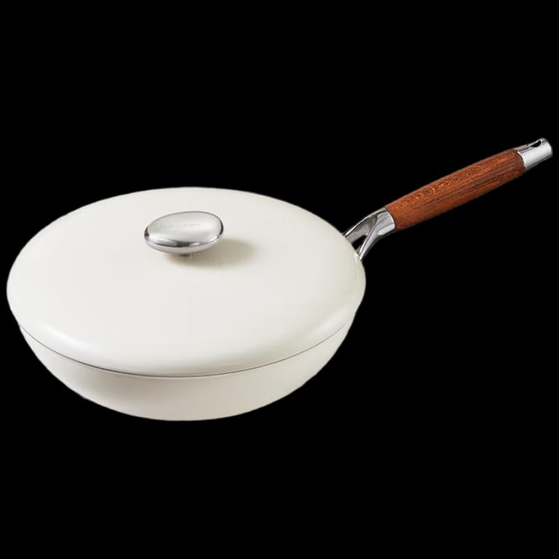 Wenlunshan Titanium Enamel Non-stick Wok