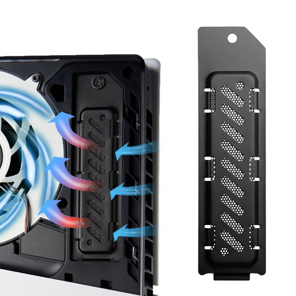 SSD Heatsink SSD Cooler Dust Cover Heat Dissipation Solution Breathable Hole Dustproof Cover for PS5 Slim M.2 SSD Expansion Slot