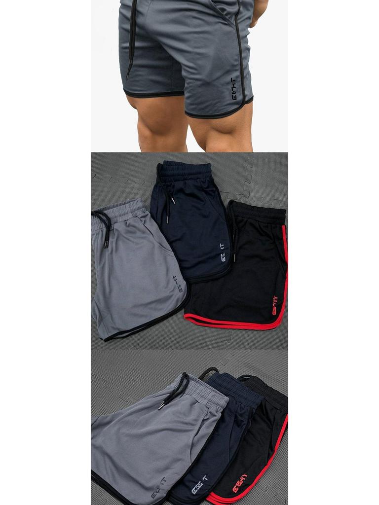 Herren Schnelltrocknende Mesh Sportshorts für Laufen, Training und Strandaktivitäten