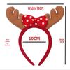 Christmas Hair Clip & Headband Set: Snowman Ornament, Bow, Hat - Perfect Holiday Accessories for Kids