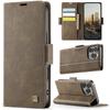 Magnetic Wireless Charging Leather Wallet Card Phone Case for iPhone 17E 5G 17 Air 16E 16 Pro Max 15 Plus 14 13 12 11 Flip Cover