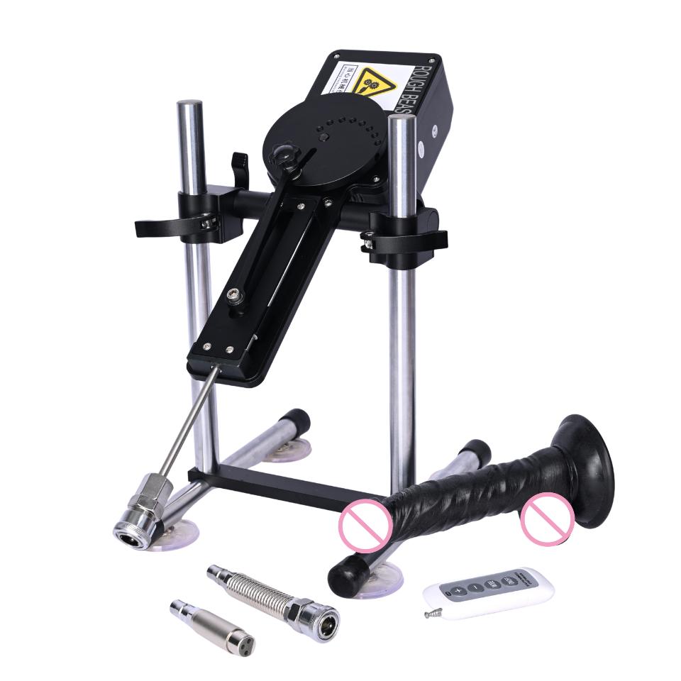 Sex Machine ROUGH BEAST Remote Control Quiet 360 Agree Adjustable Masturbation Machine for Women Men