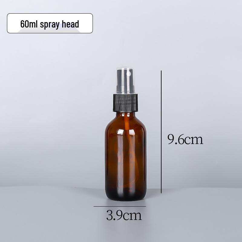 Brown Glass Spray Bottle 500ml/1000ml: Multi-Specification Lotion & Essential Oil Dispenser